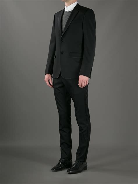 gucci tuxedo black suit.